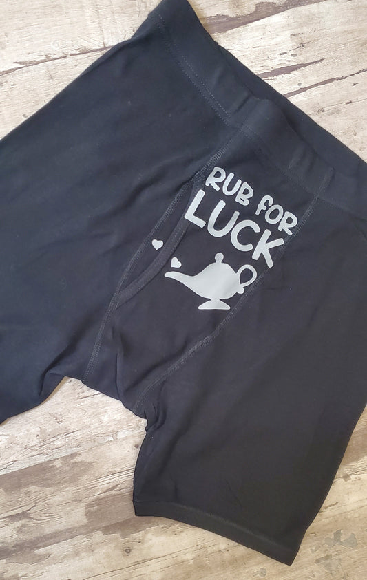 Men Briefs Underwear " Rub for Luck "