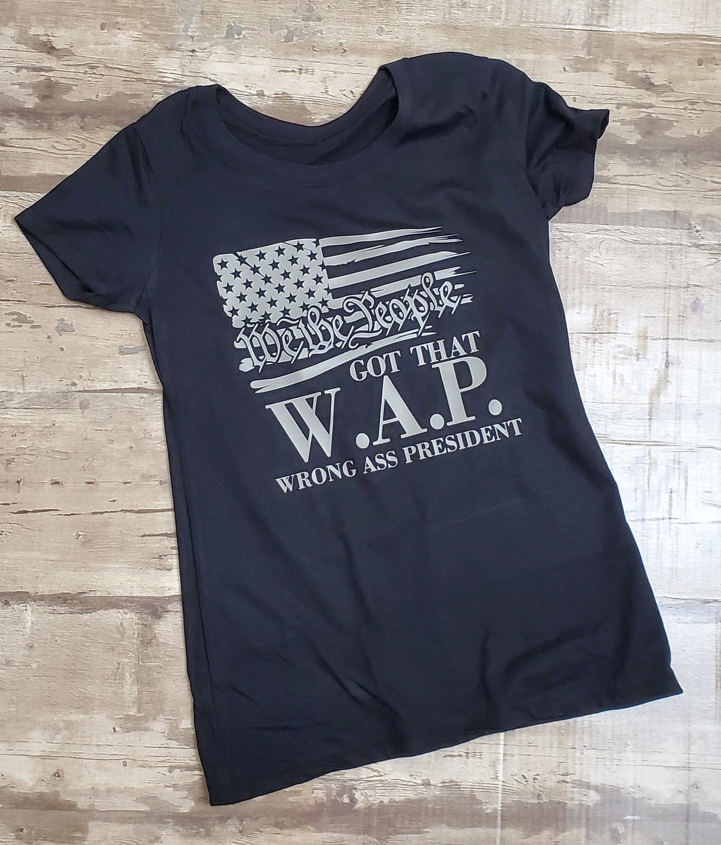 We The People Bullet flag "Are pissed off "  T-Shirt