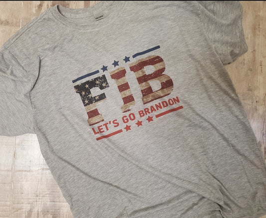 Lets go Brandon FJB Flag T-shirt
